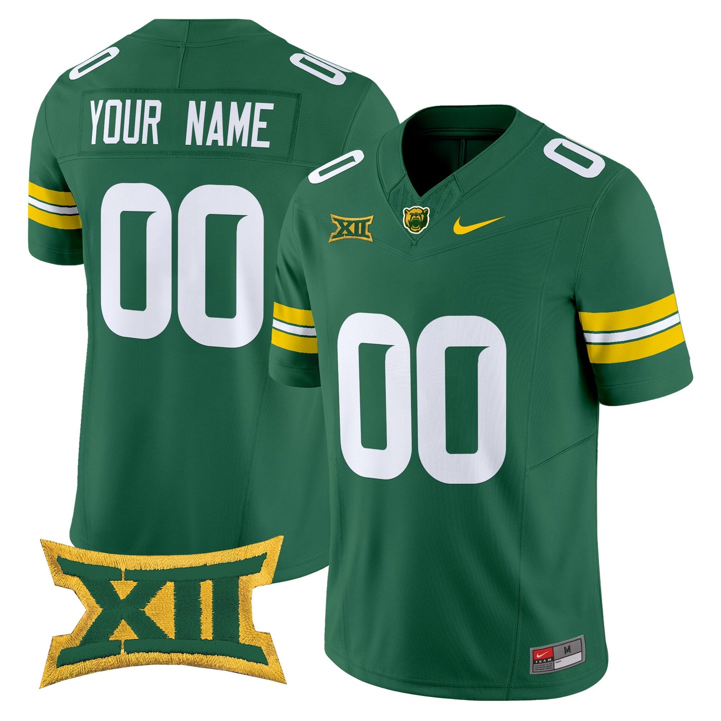 Baylor Bears 2024 Vapor Limited Custom Jersey - All Stitched