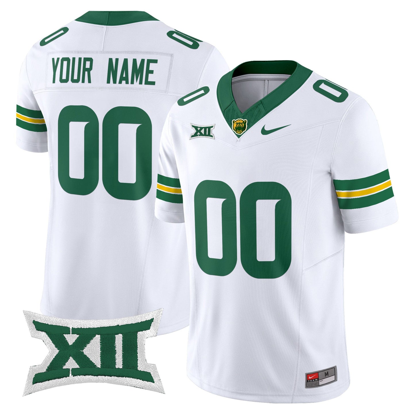 Baylor Bears 2024 Vapor Limited Custom Jersey - All Stitched