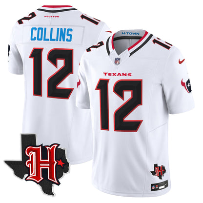 HOU 2024 Texas Patch Vapor Limited Jersey V5 - All Stitched