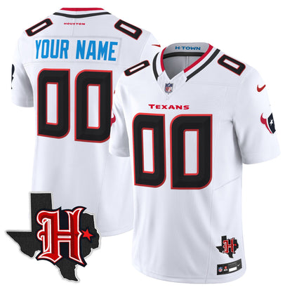 HOU 2024 Texas Patch Vapor Limited Custom Jersey V5 - All Stitched