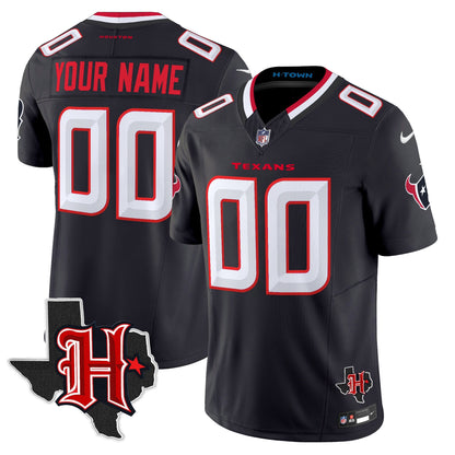 HOU 2024 Texas Patch Vapor Limited Custom Jersey V5 - All Stitched