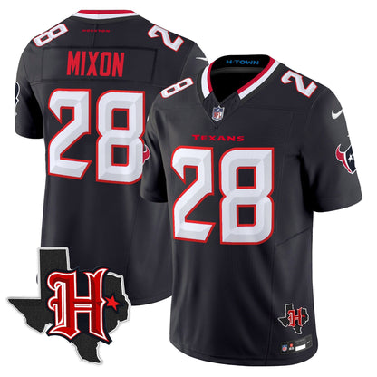 HOU 2024 Texas Patch Vapor Limited Jersey V5 - All Stitched