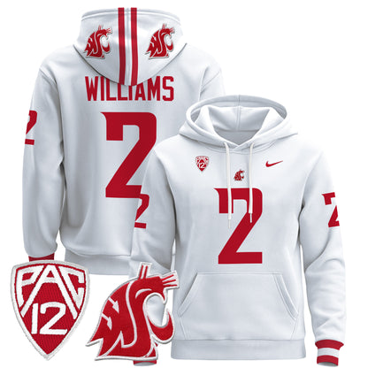 Men's Washington State Cougars 2024 Pullover Hoodie - All Stitched