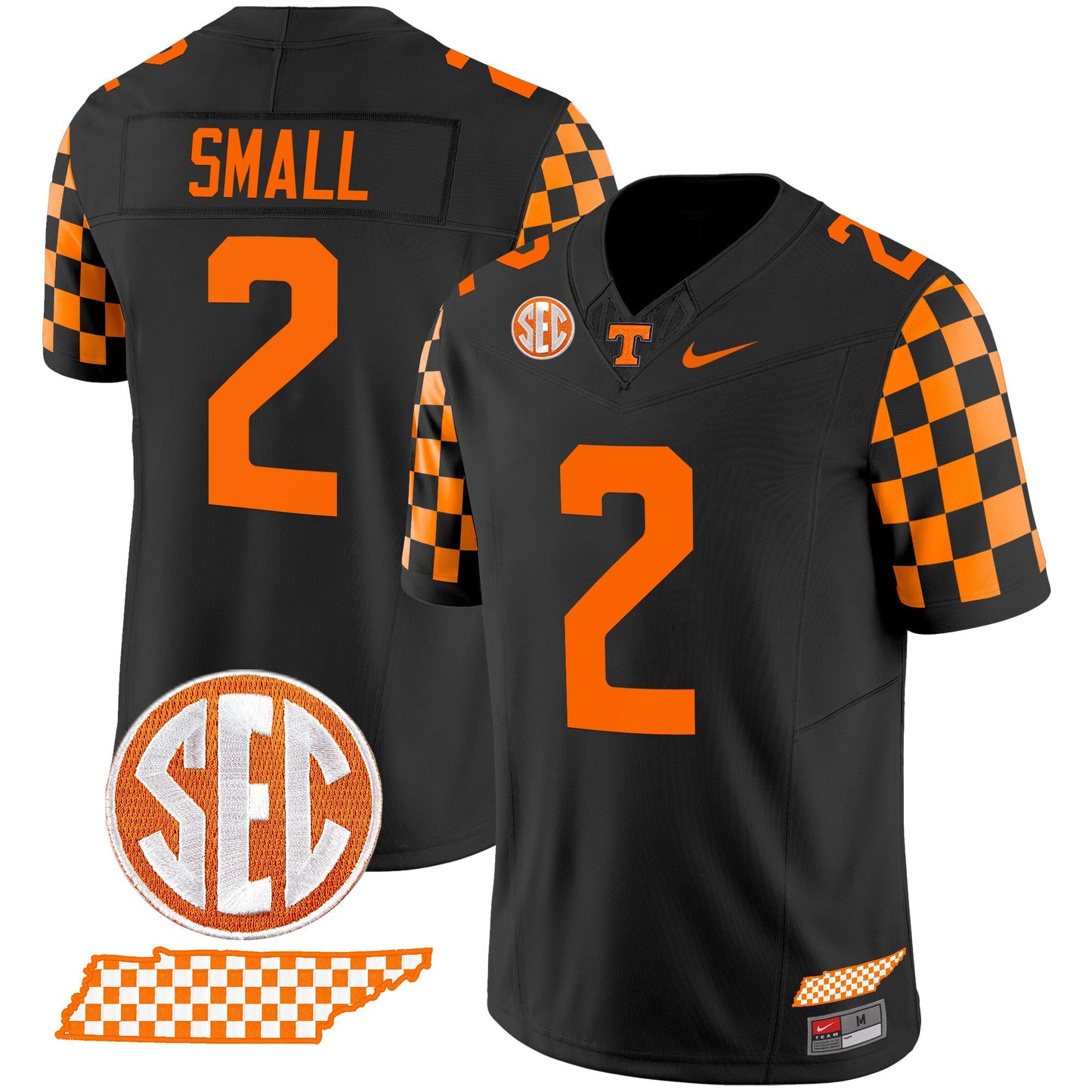 Tennessee Volunteers 2024 Checkerboard Vapor Limited Jersey - All Stitched