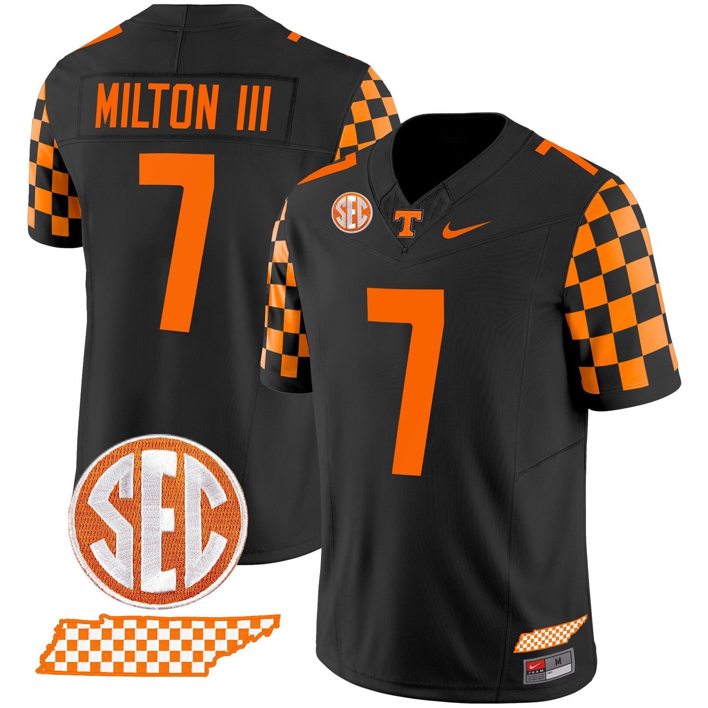 Tennessee Volunteers 2024 Checkerboard Vapor Limited Jersey - All Stitched