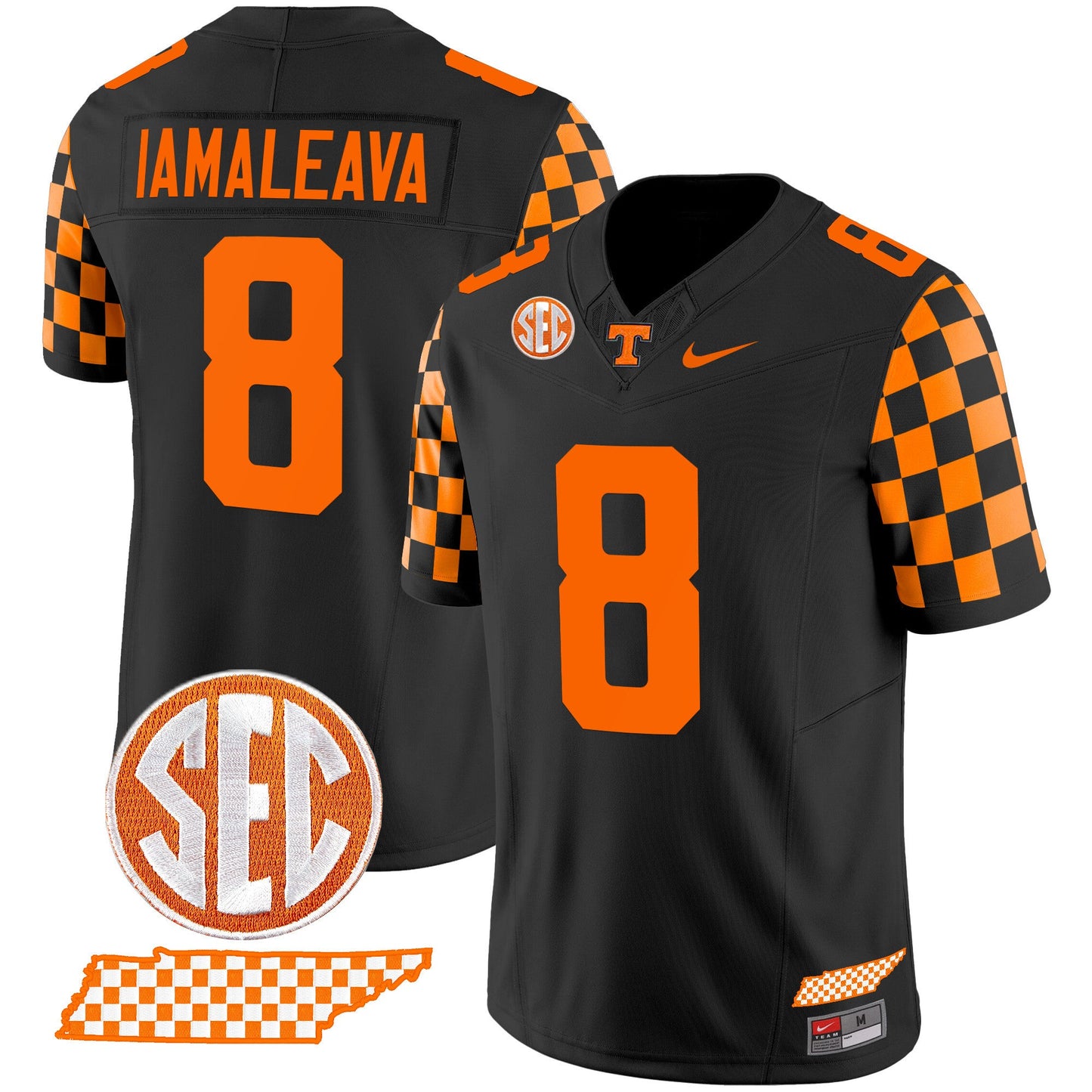 Tennessee Volunteers 2024 Checkerboard Vapor Limited Jersey - All Stitched