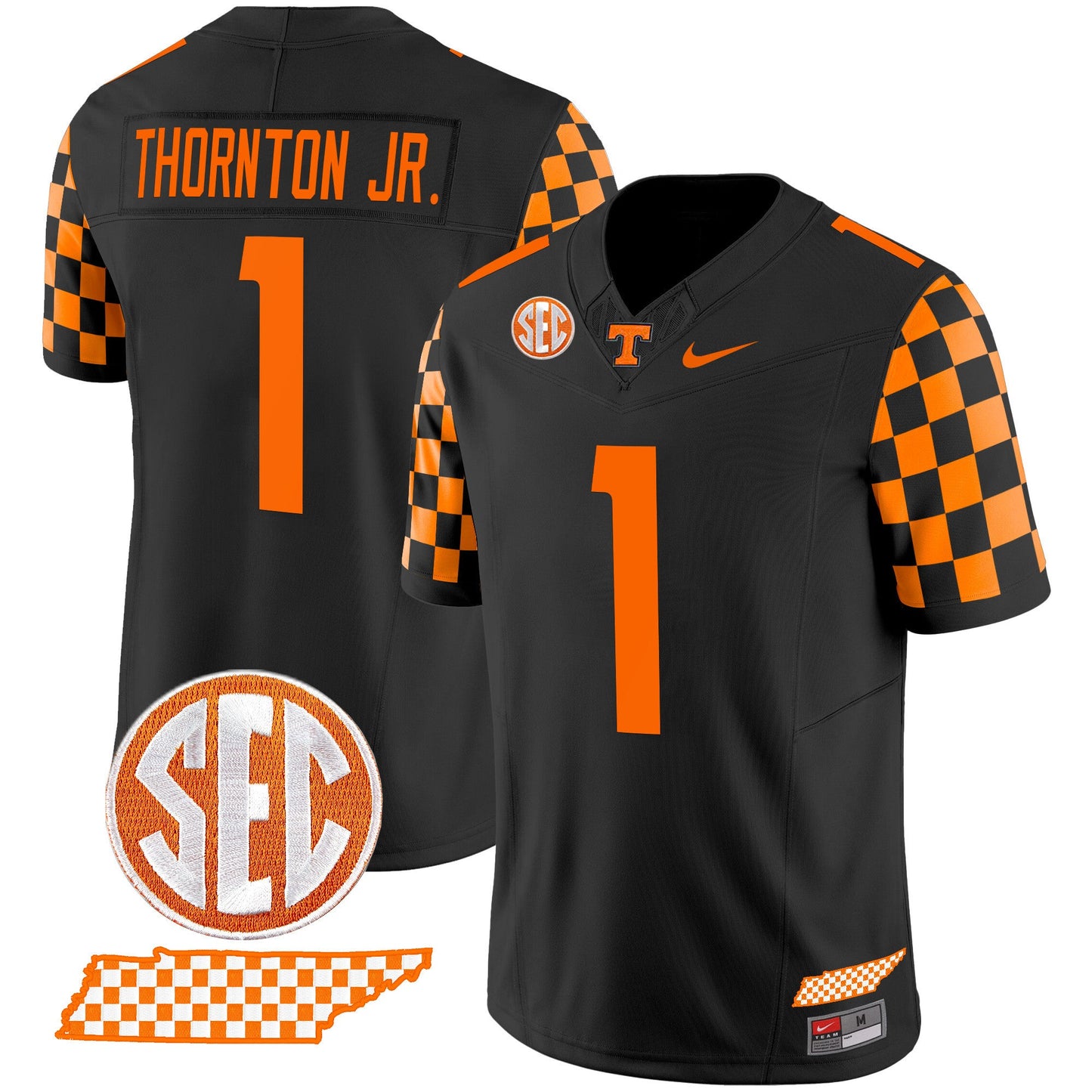 Tennessee Volunteers 2024 Checkerboard Vapor Limited Jersey - All Stitched