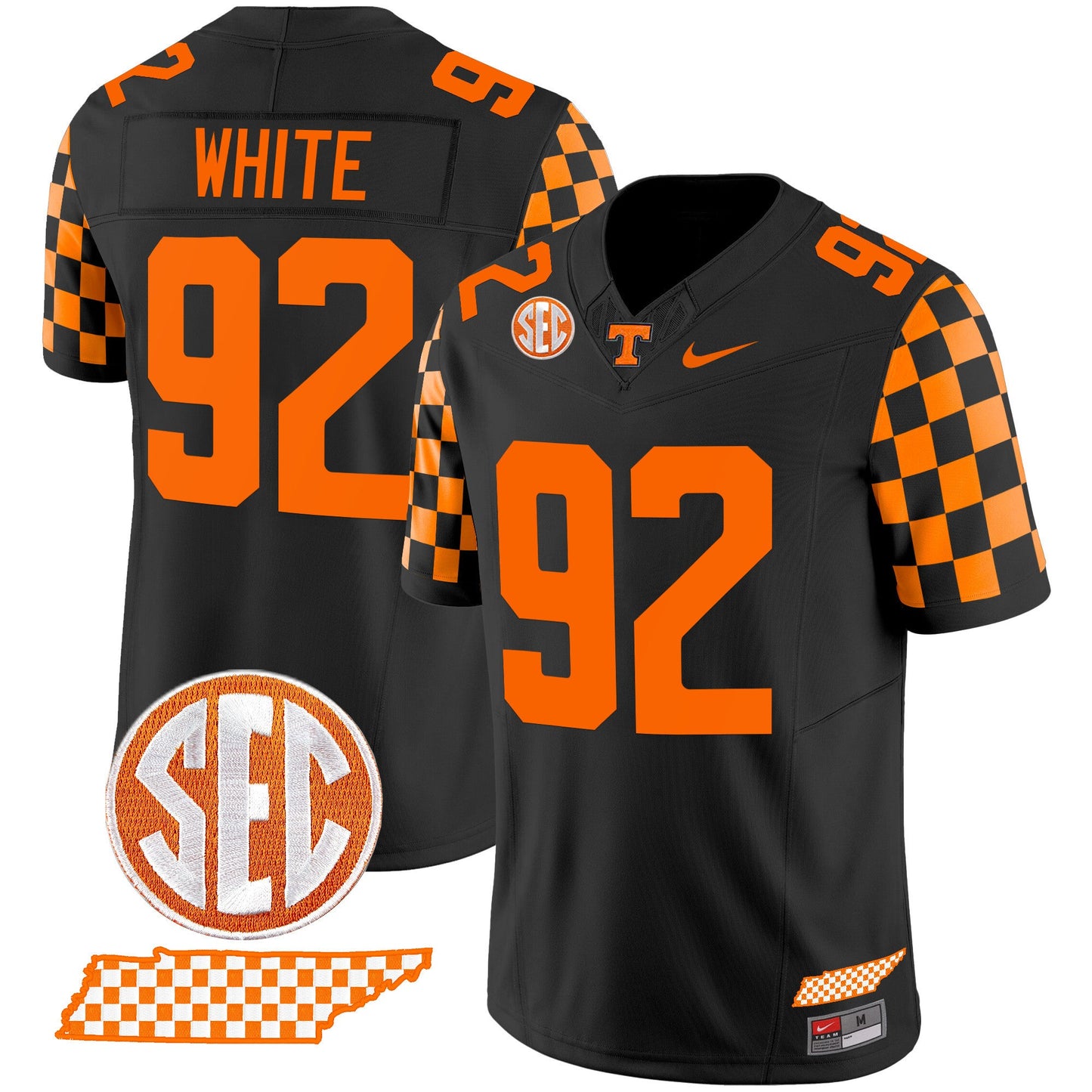Tennessee Volunteers 2024 Checkerboard Vapor Limited Jersey - All Stitched
