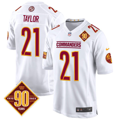 WAS 90th Anniversary Patch Game Jersey - All Stitched