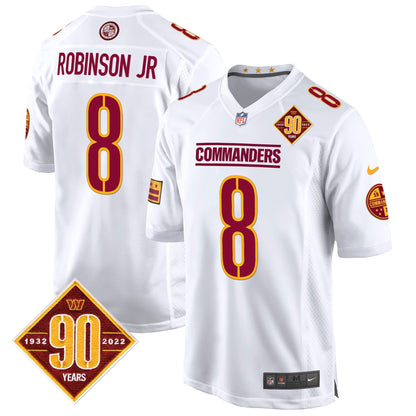 WAS 90th Anniversary Patch Game Jersey - All Stitched