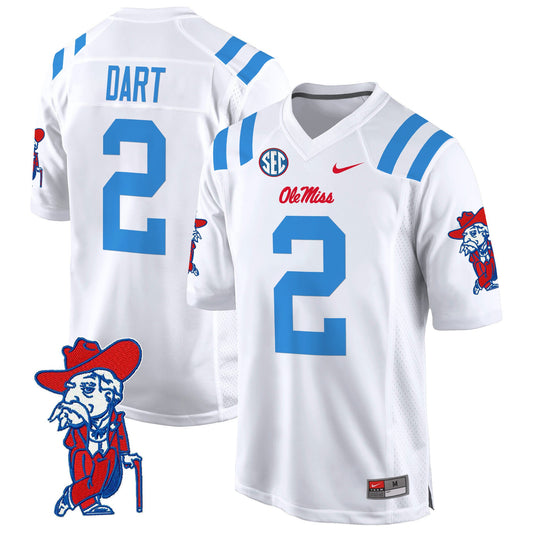 Ole Miss Rebels 2024 Game Jersey - All Stitched