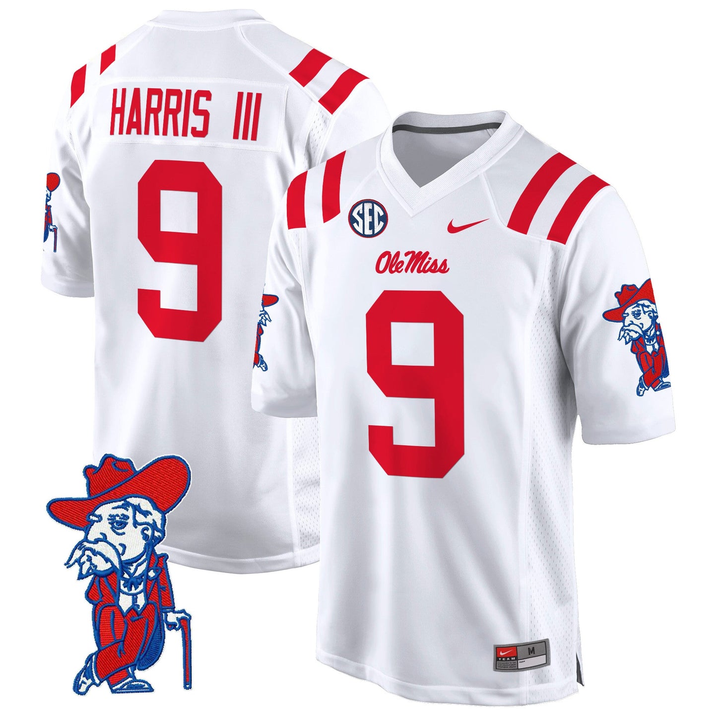 Ole Miss Rebels 2024 Game Jersey - All Stitched