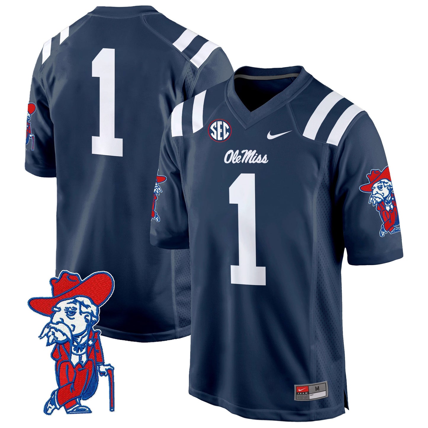 Ole Miss Rebels 2024 Game Jersey - All Stitched