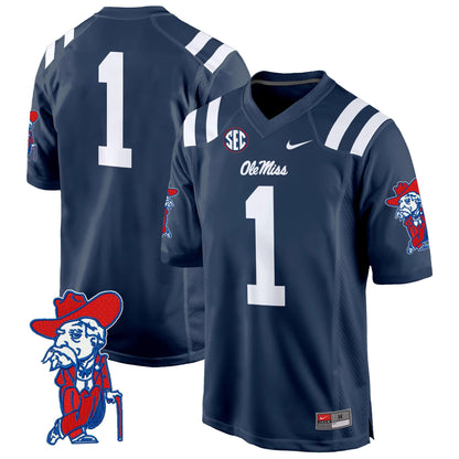 Ole Miss Rebels 2024 Game Jersey - All Stitched