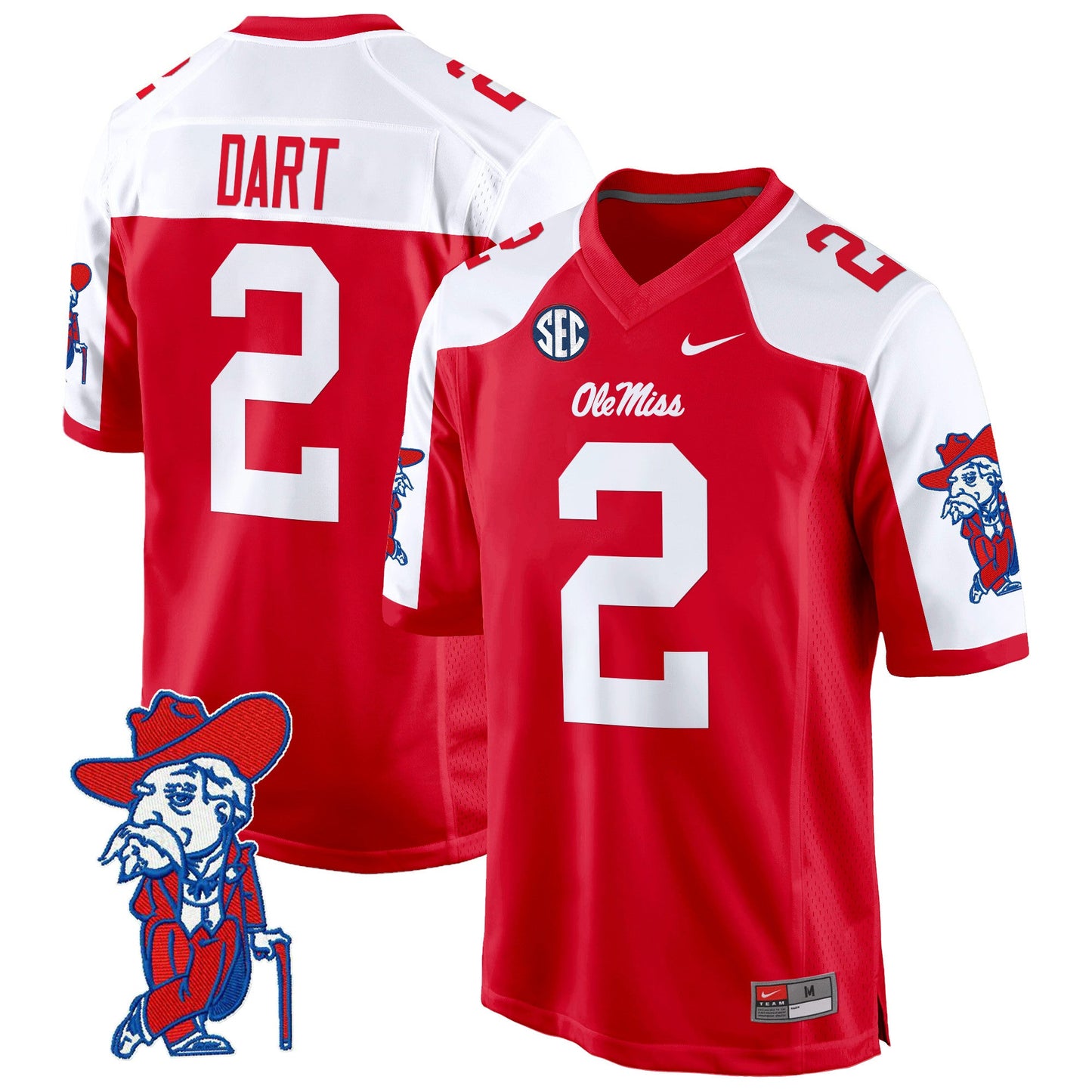 Ole Miss Rebels 2024 Game Jersey - All Stitched