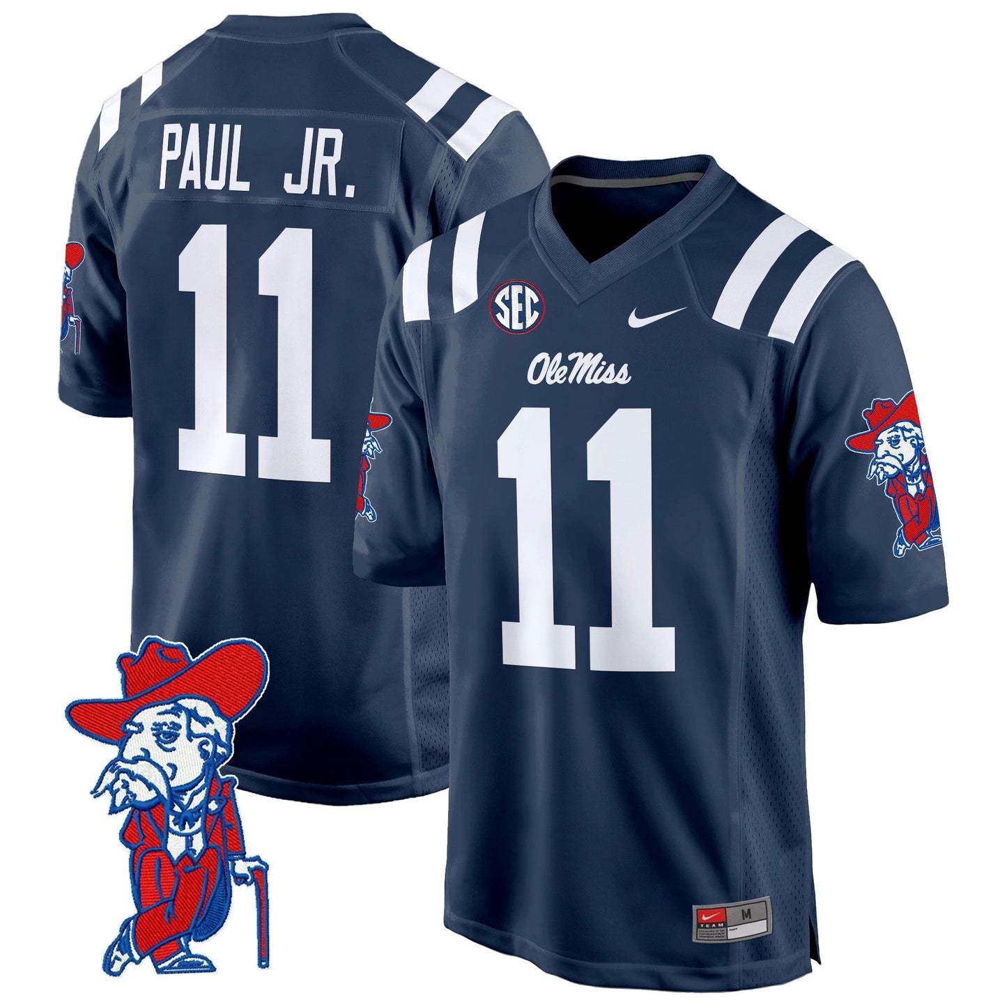 Ole Miss Rebels 2024 Game Jersey - All Stitched