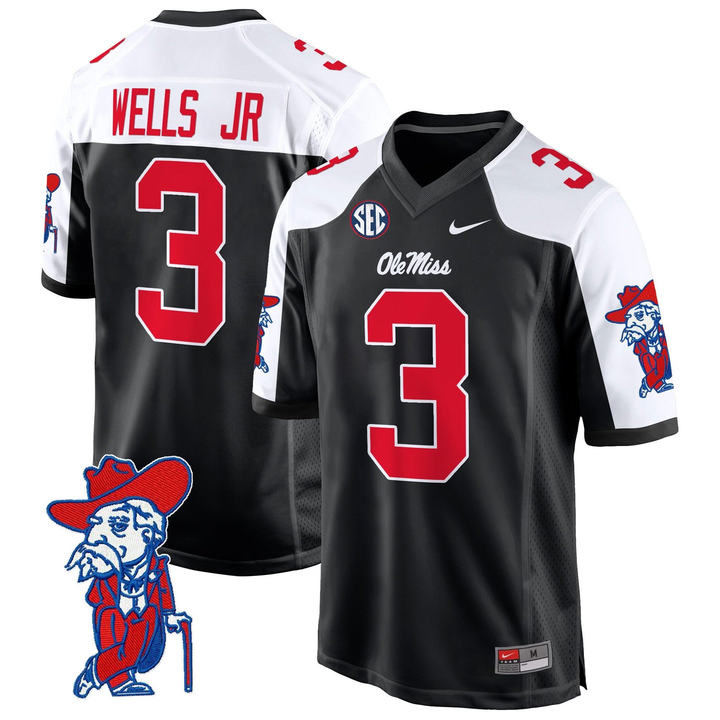 Ole Miss Rebels 2024 Game Jersey - All Stitched