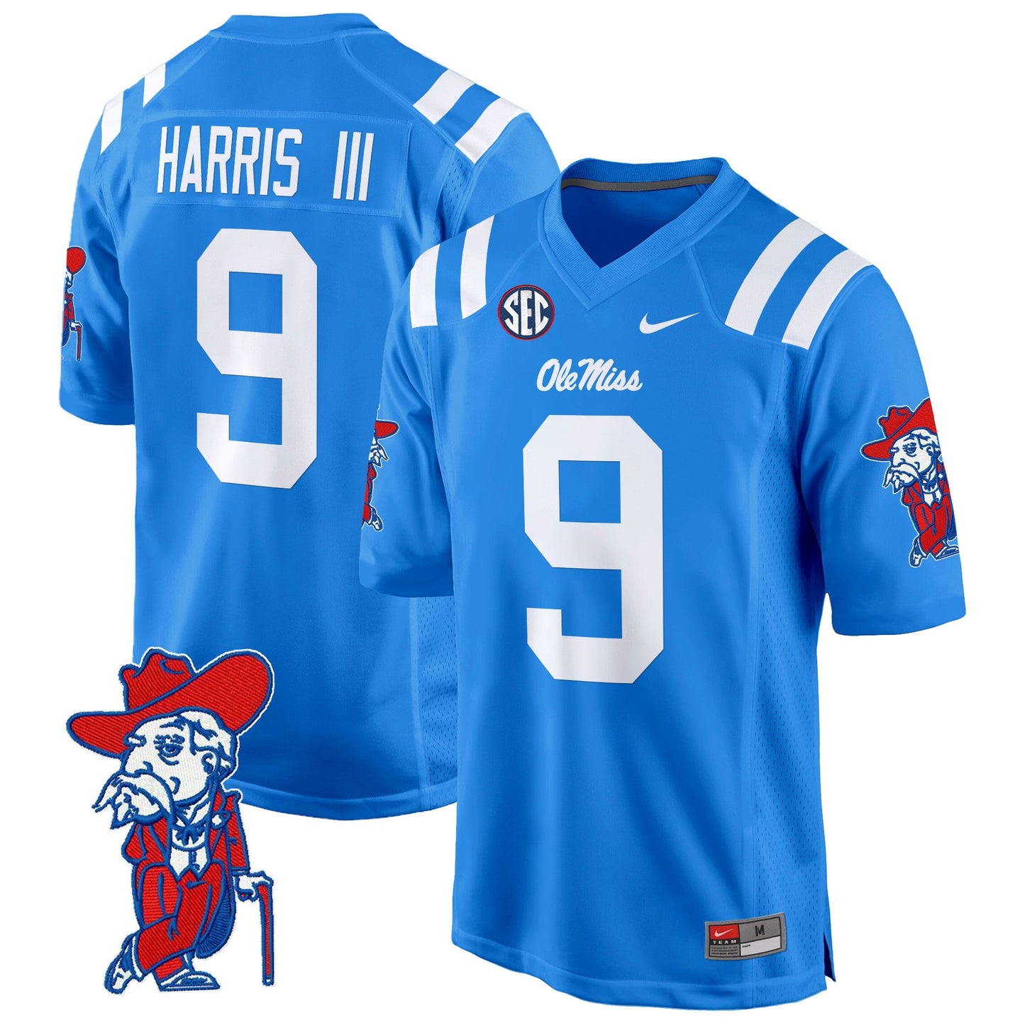 Ole Miss Rebels 2024 Game Jersey - All Stitched