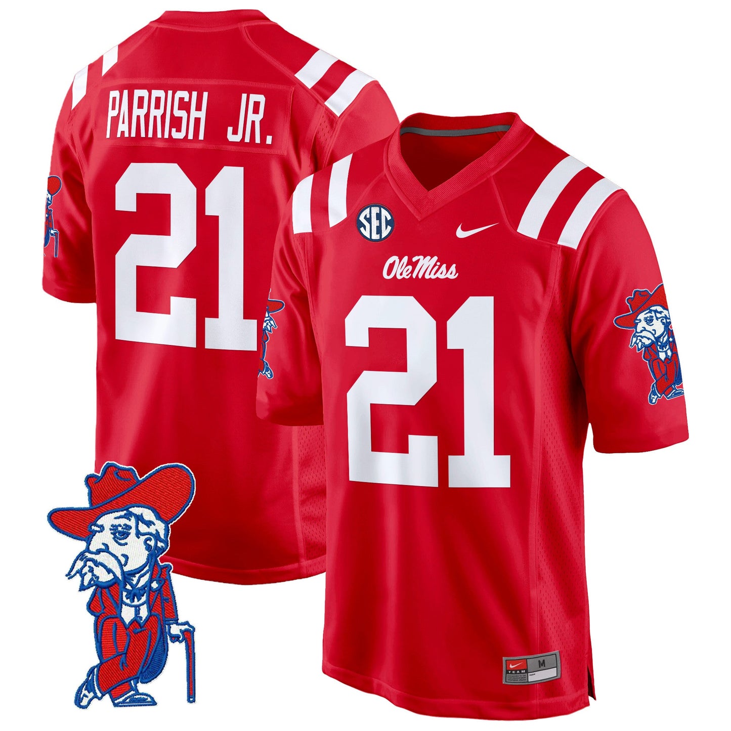Ole Miss Rebels 2024 Game Jersey - All Stitched
