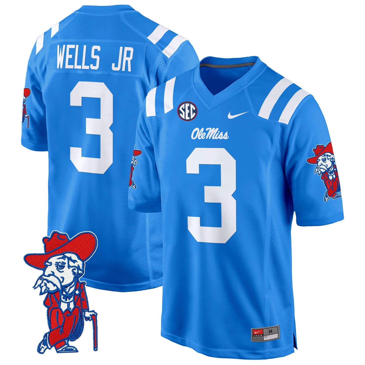 Ole Miss Rebels 2024 Game Jersey - All Stitched