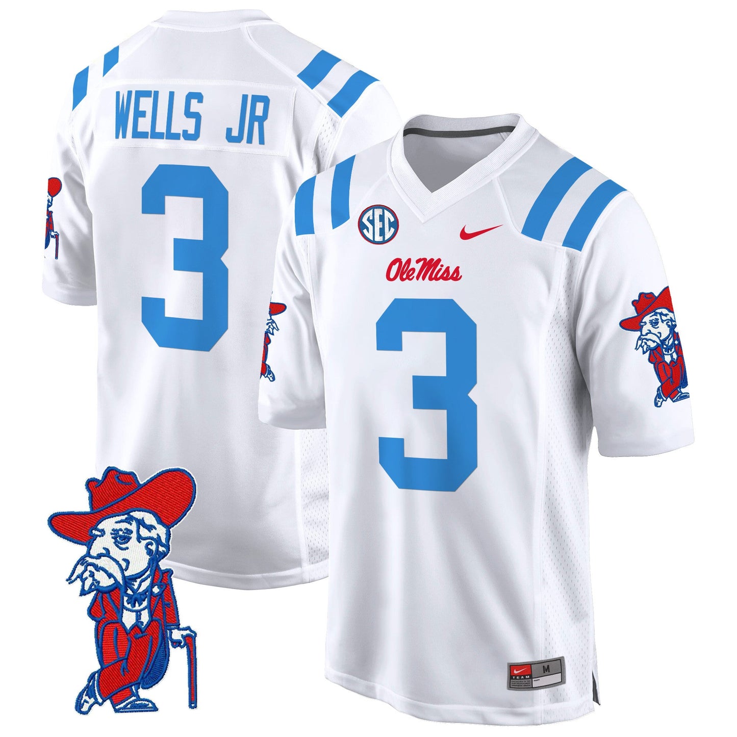 Ole Miss Rebels 2024 Game Jersey - All Stitched