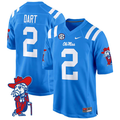 Ole Miss Rebels 2024 Game Jersey - All Stitched