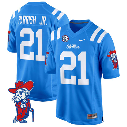 Ole Miss Rebels 2024 Game Jersey - All Stitched