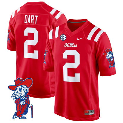 Ole Miss Rebels 2024 Game Jersey - All Stitched