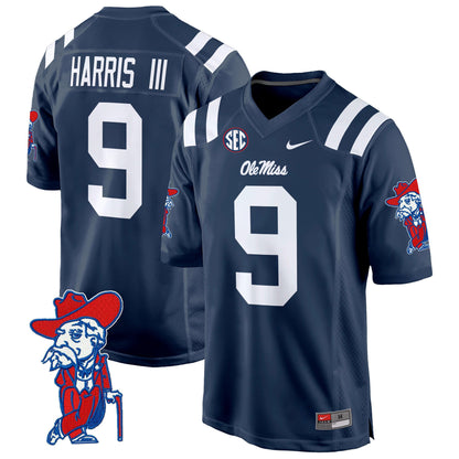 Ole Miss Rebels 2024 Game Jersey - All Stitched