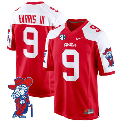 Ole Miss Rebels 2024 Game Jersey - All Stitched