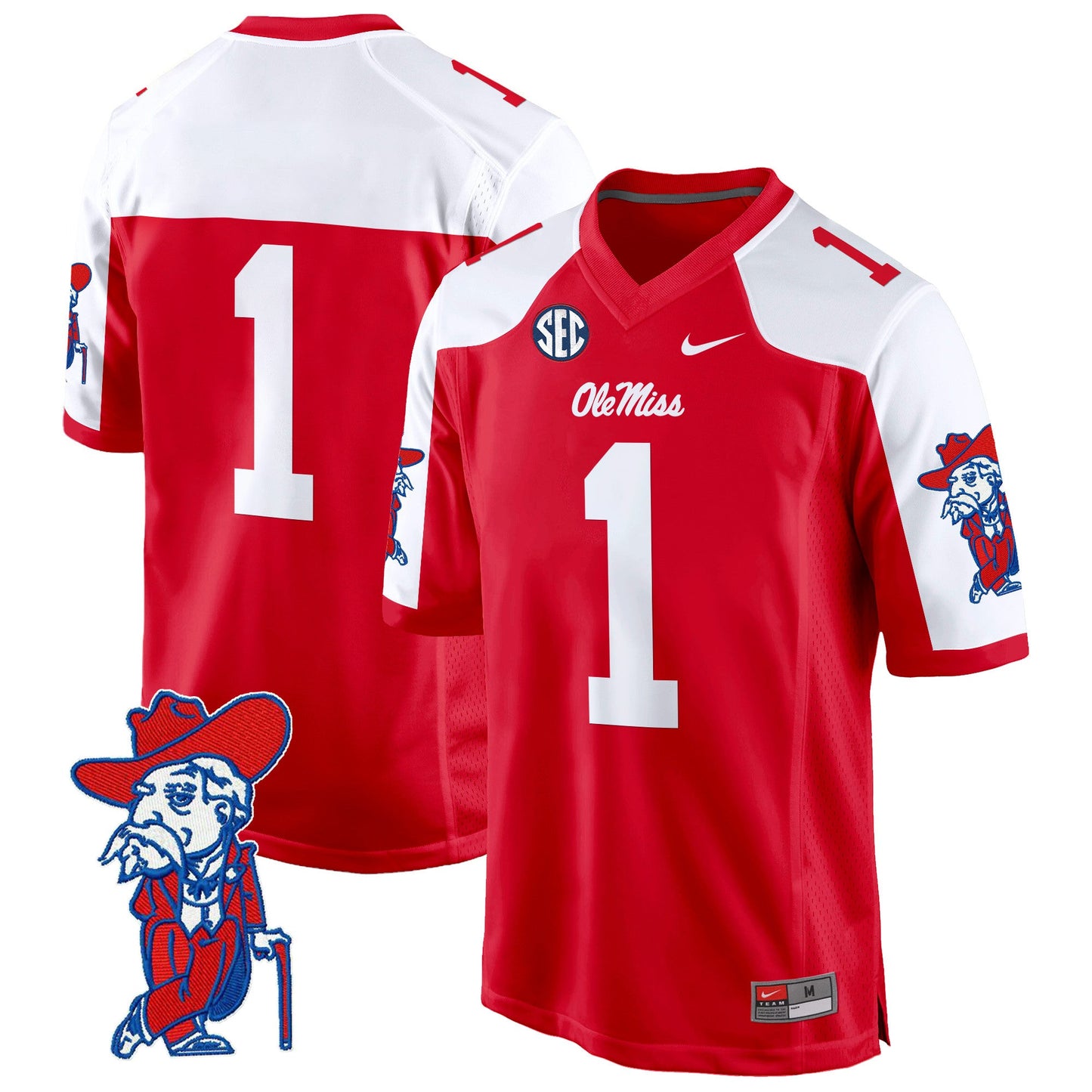 Ole Miss Rebels 2024 Game Jersey - All Stitched