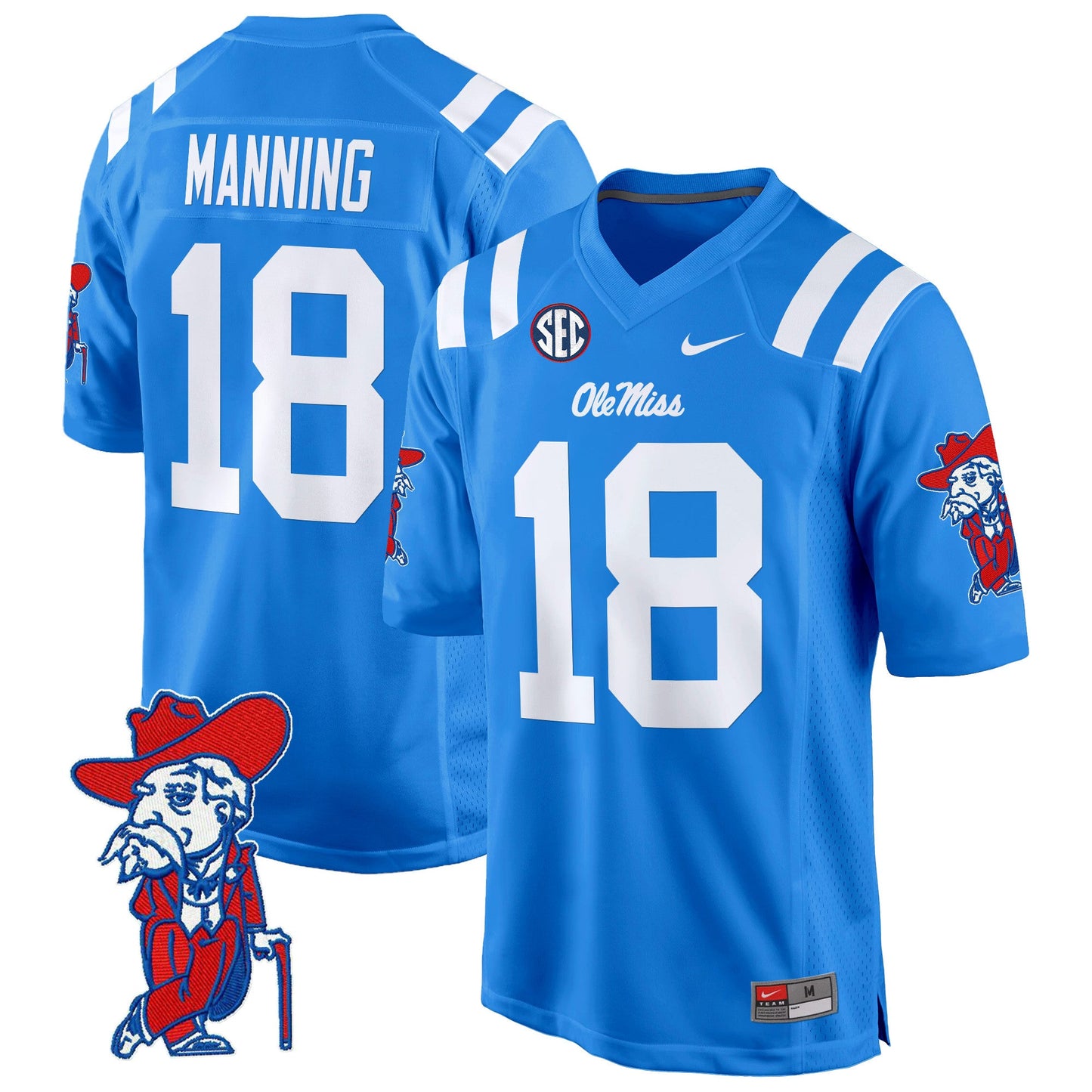 Ole Miss Rebels 2024 Game Jersey - All Stitched