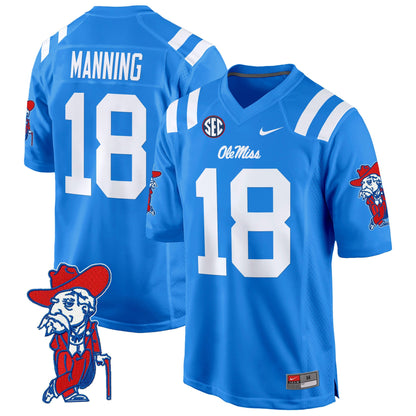 Ole Miss Rebels 2024 Game Jersey - All Stitched