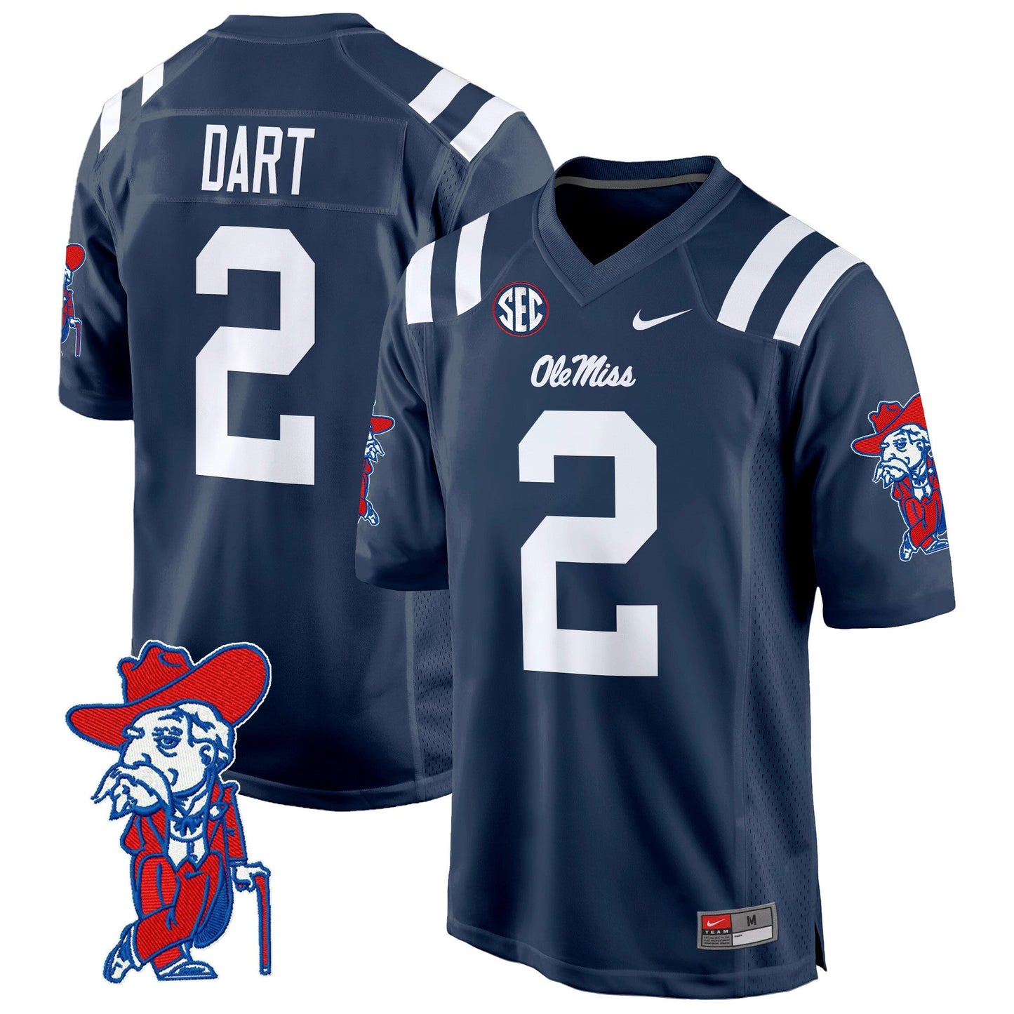 Ole Miss Rebels 2024 Game Jersey - All Stitched