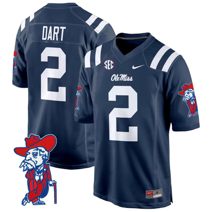 Ole Miss Rebels 2024 Game Jersey - All Stitched