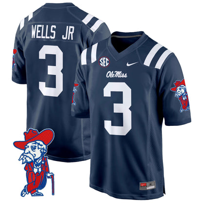 Ole Miss Rebels 2024 Game Jersey - All Stitched