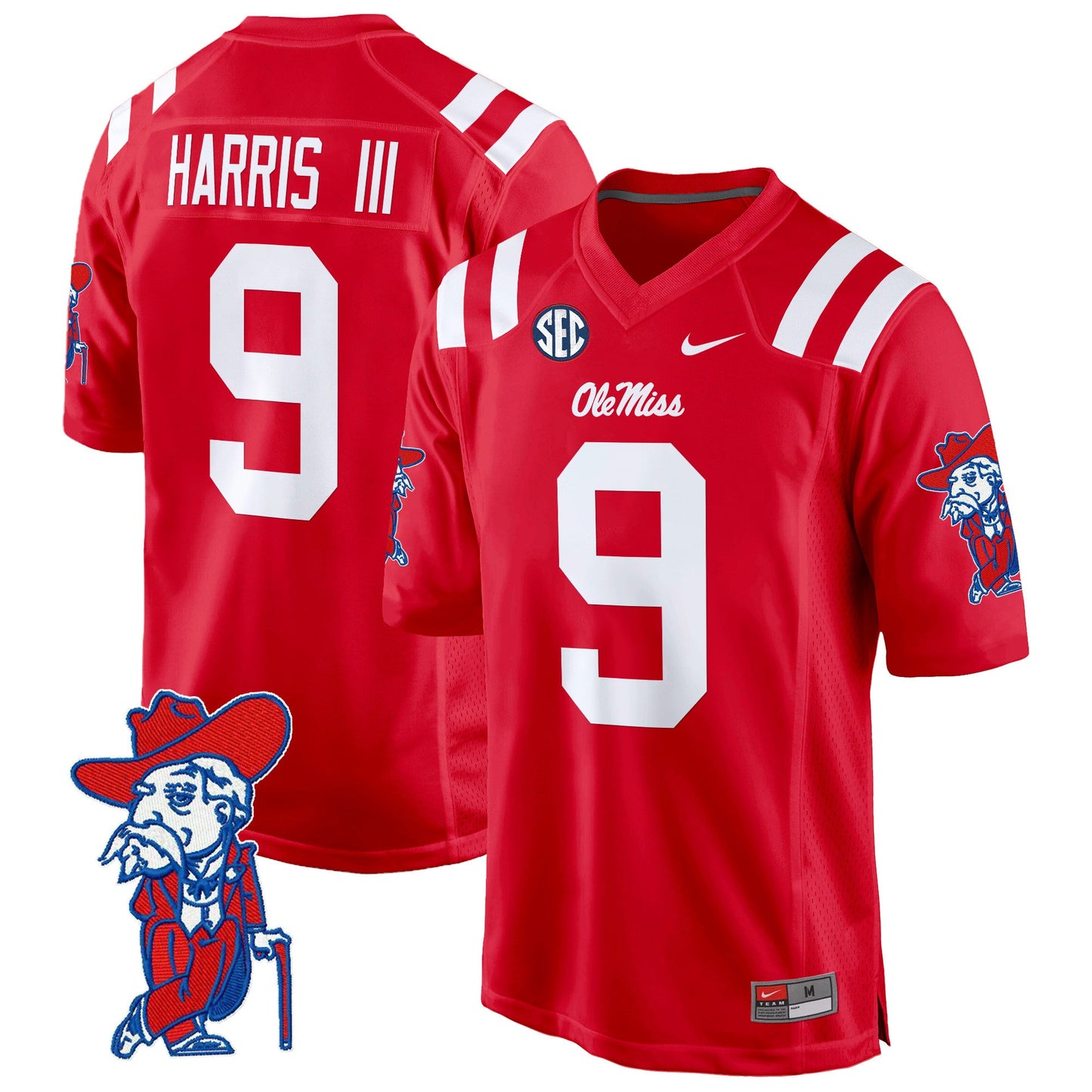 Ole Miss Rebels 2024 Game Jersey - All Stitched