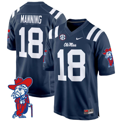 Ole Miss Rebels 2024 Game Jersey - All Stitched