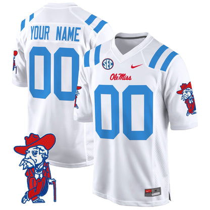 Ole Miss Rebels 2024 Game Custom Jersey - All Stitched