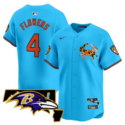 Baltimore Ravens 2024 Vapor Premier Baseball Jersey - All Stitched