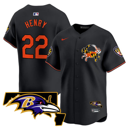 Baltimore Ravens 2024 Vapor Premier Baseball Jersey - All Stitched