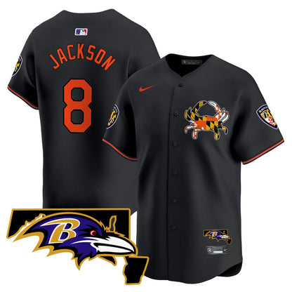 Baltimore Ravens 2024 Vapor Premier Baseball Jersey - All Stitched