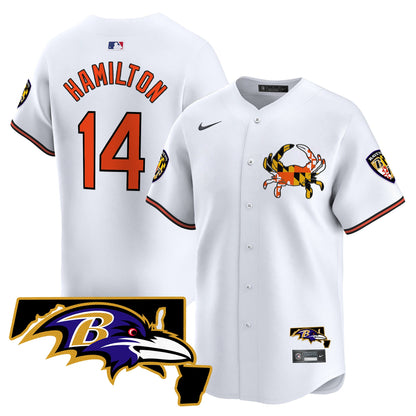 Baltimore Ravens 2024 Vapor Premier Baseball Jersey - All Stitched