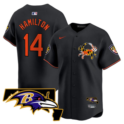 Baltimore Ravens 2024 Vapor Premier Baseball Jersey - All Stitched