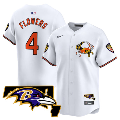 Baltimore Ravens 2024 Vapor Premier Baseball Jersey - All Stitched