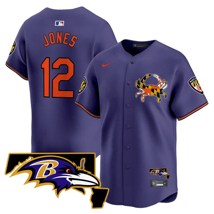 Baltimore Ravens 2024 Vapor Premier Baseball Jersey - All Stitched