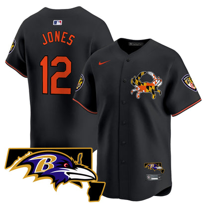 Baltimore Ravens 2024 Vapor Premier Baseball Jersey - All Stitched