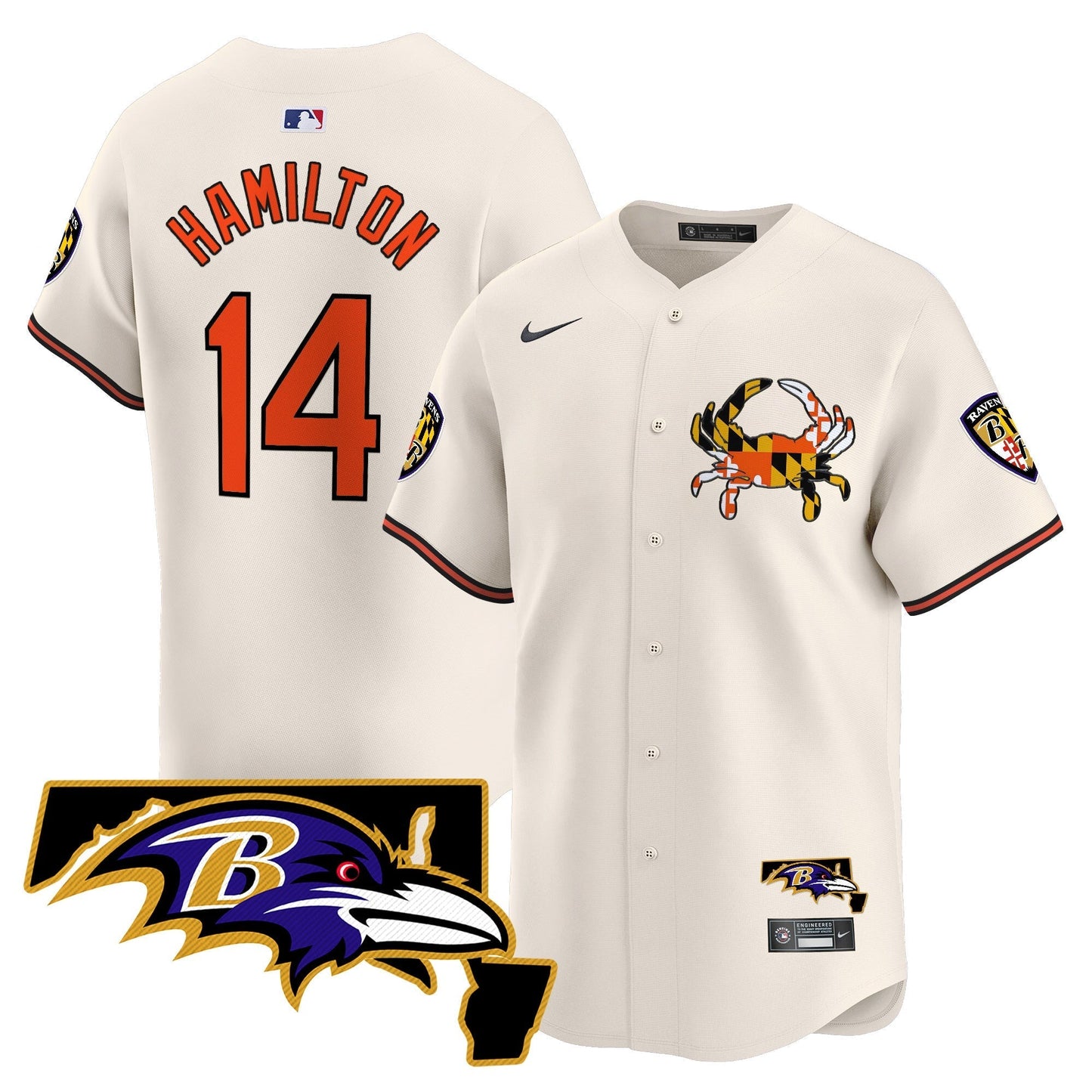 BAL 2024 Vapor Premier Baseball Jersey - All Stitched