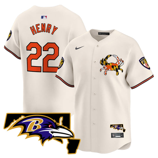 Baltimore Ravens 2024 Vapor Premier Baseball Jersey - All Stitched