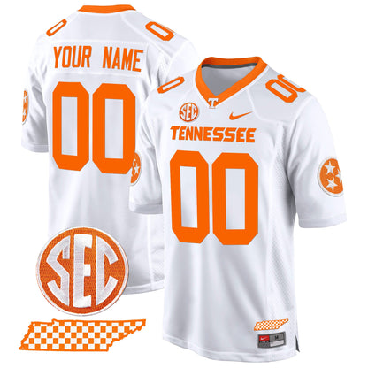 Tennessee Volunteers 2024 Game Custom Jersey - All Stitched